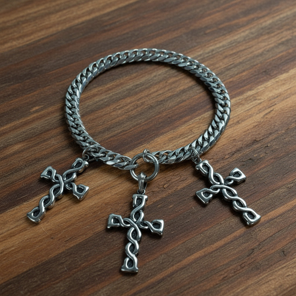 Cross Pendant Choker