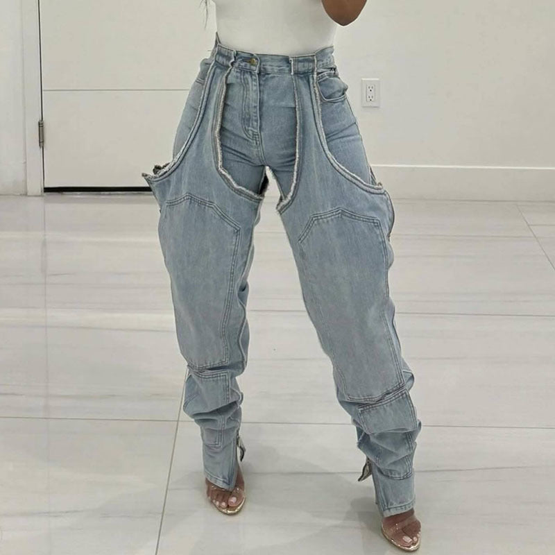 Serena High Waist Jeans Fashion Closet Clothing
