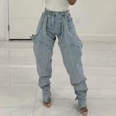 Serena High Waist Jeans Fashion Closet Clothing