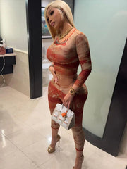 Shanice Mesh Leggings Set