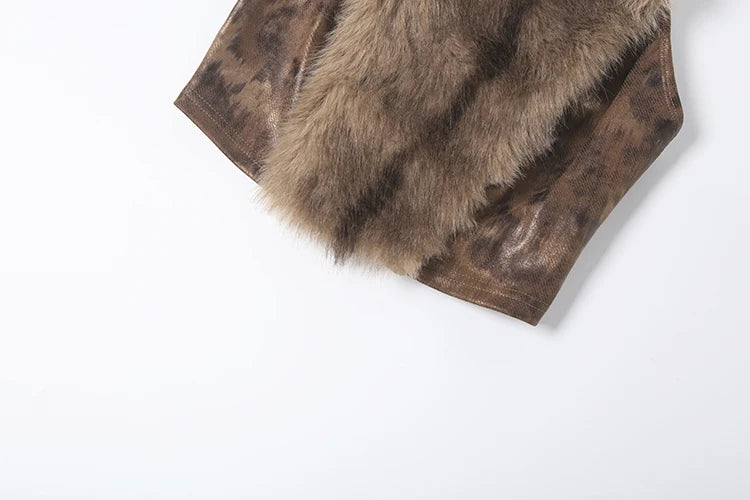 Fallon Fur Pants Set