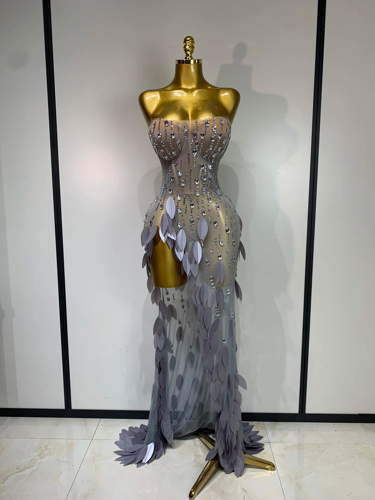 Adlyne Sequins Maxi Dress