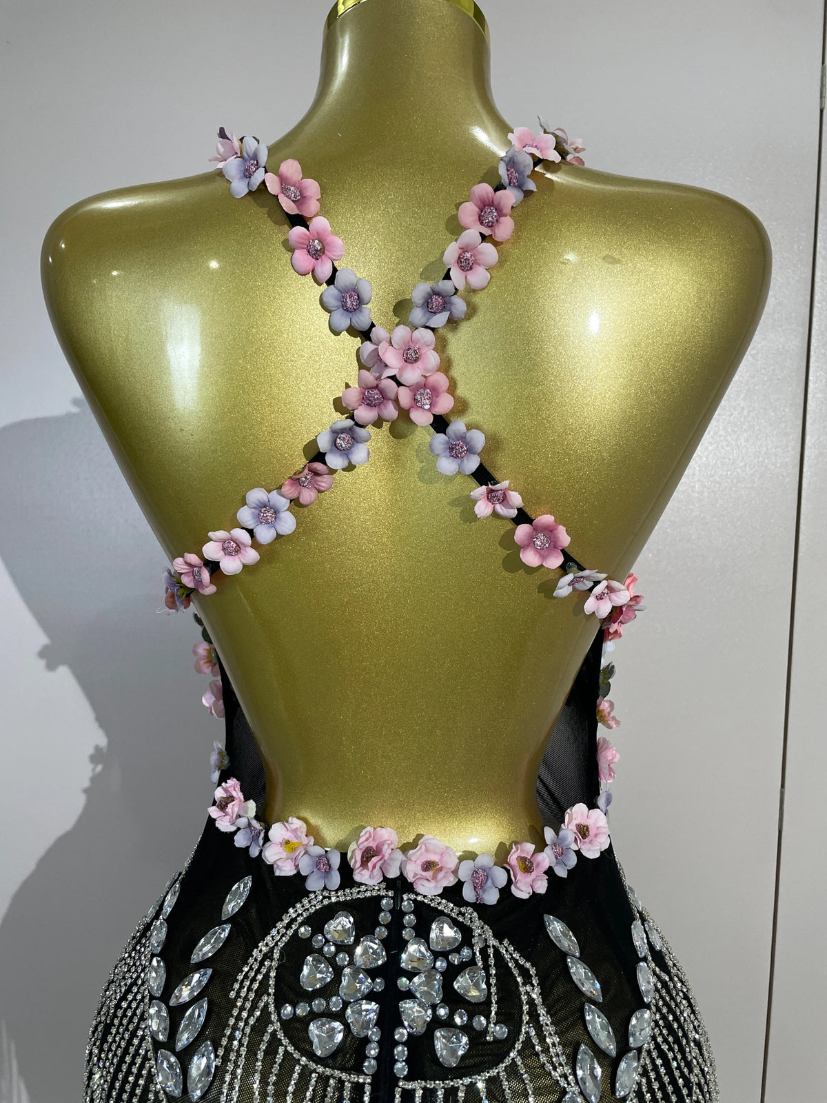 Luxe Flower Mesh Bodysuit