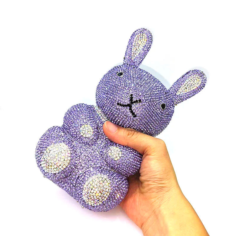 Sac Pochette Lapin Diamant
