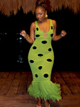 Katrina Knit Tassel Maxi Dress