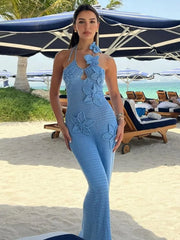 Speechless Floral Crochet Maxi Dress Fashion Closet Clothing