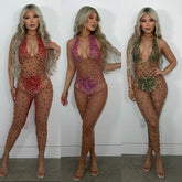 Stones Velvet Jumpsuit Fashion Closet Clothing