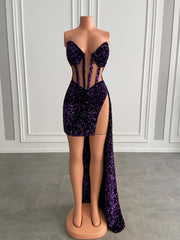 Sweetheart Sparkly Sequin Dress Fashion Closet Clothing