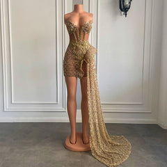 Sweetheart Sparkly Sequin Dress Fashion Closet Clothing