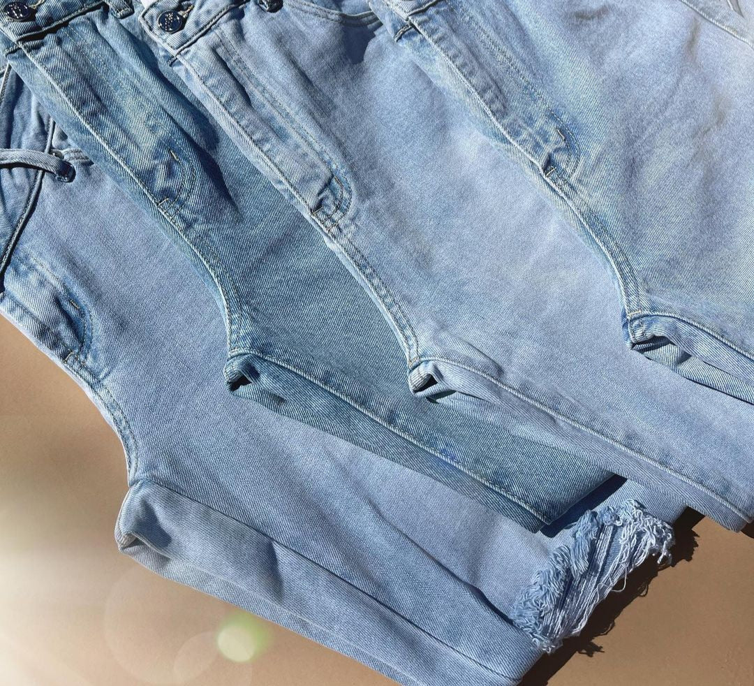 Them Curves High Waist Jeans - Medium Blue Wash Fashion Closet Clothing