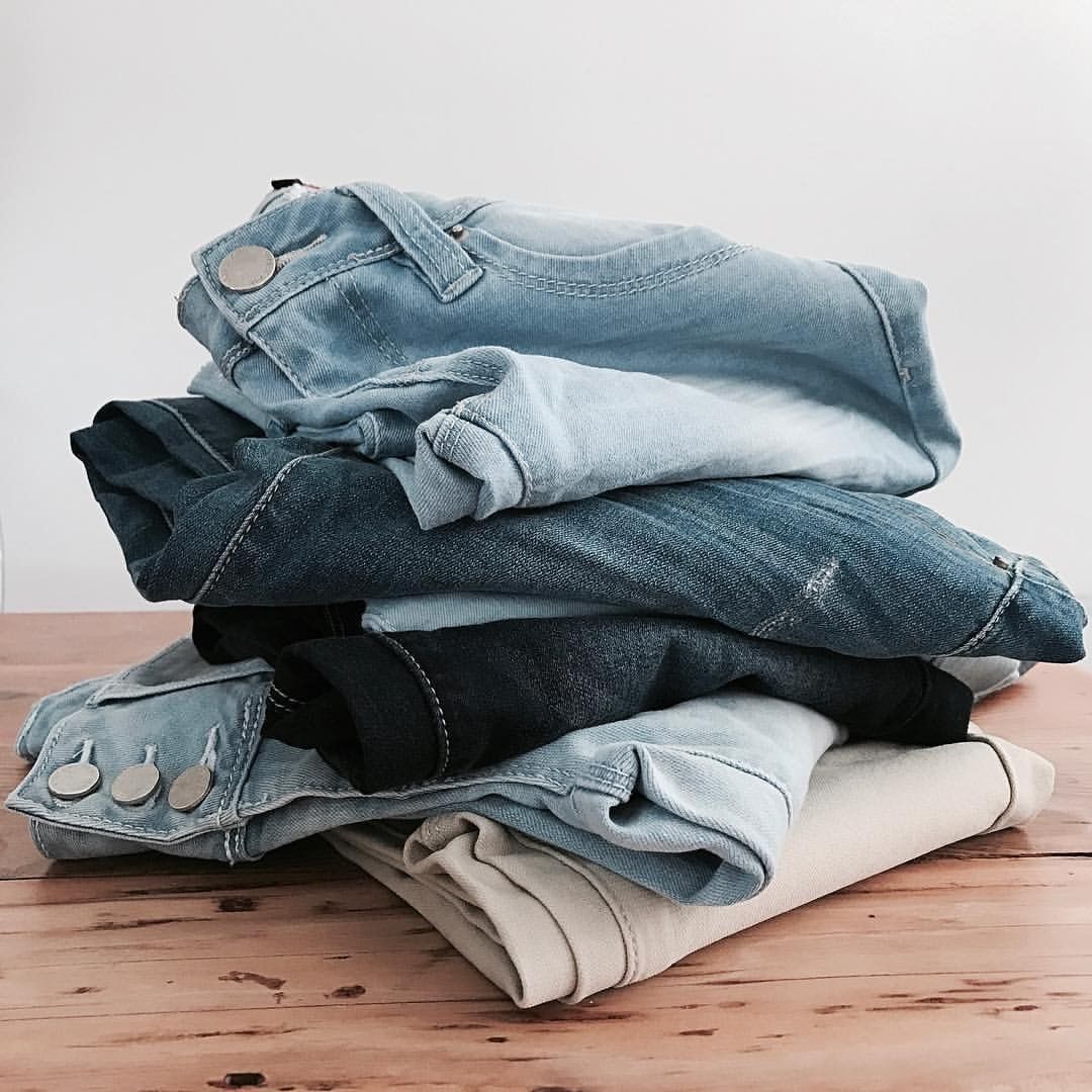 Them Curves High Waist Jeans - Medium Blue Wash Fashion Closet Clothing