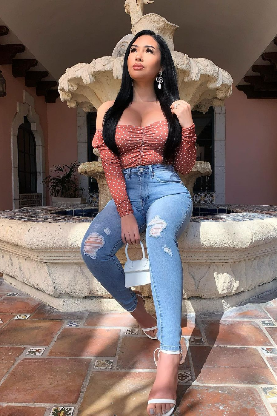 Them Curves High Waist Jeans - Medium Blue Wash Fashion Closet Clothing
