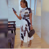 Tiffany Pleated Skirt Set Fashion Closet Clothing