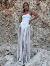 Trish Tassel Bandage Maxi Dress Fashion Closet Clothing