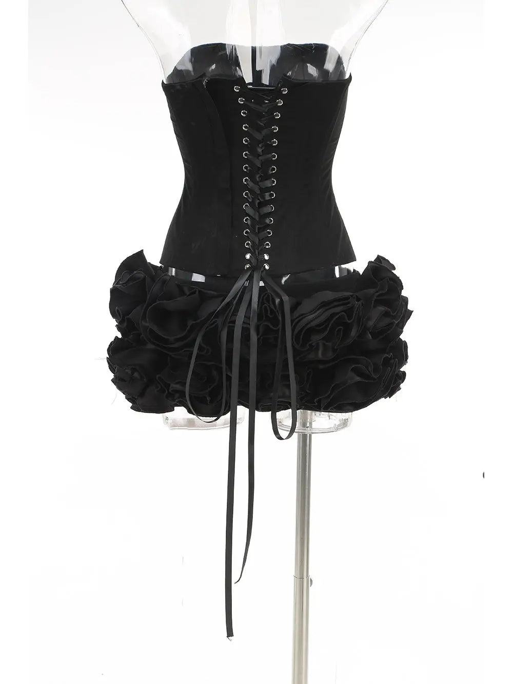 Twilight Ruffle Mini Skirt Set Fashion Closet Clothing