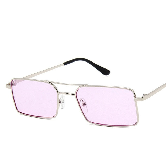 Vintage Narrow Rectangle Sunglasses Fashion Closet Clothing