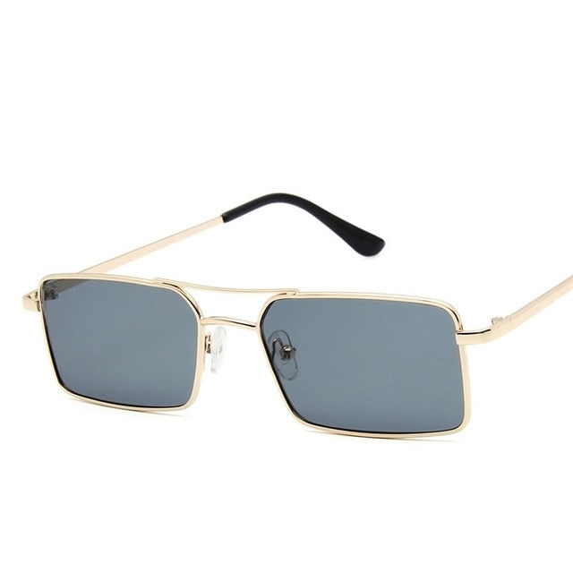 Vintage Narrow Rectangle Sunglasses Fashion Closet Clothing