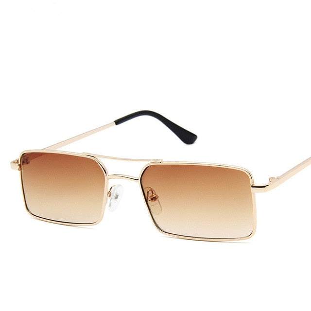Vintage Narrow Rectangle Sunglasses Fashion Closet Clothing