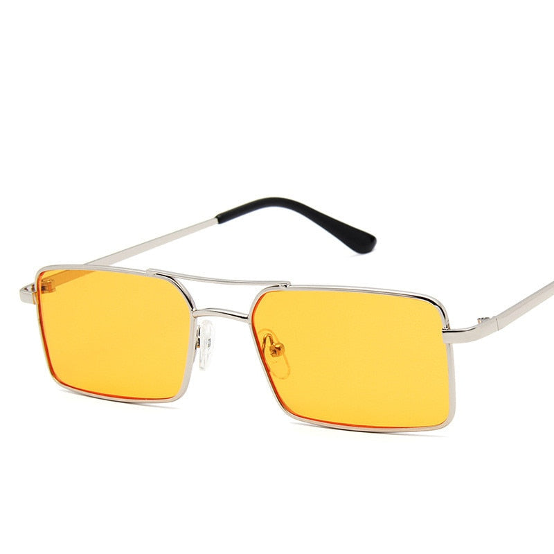 Vintage Narrow Rectangle Sunglasses Fashion Closet Clothing