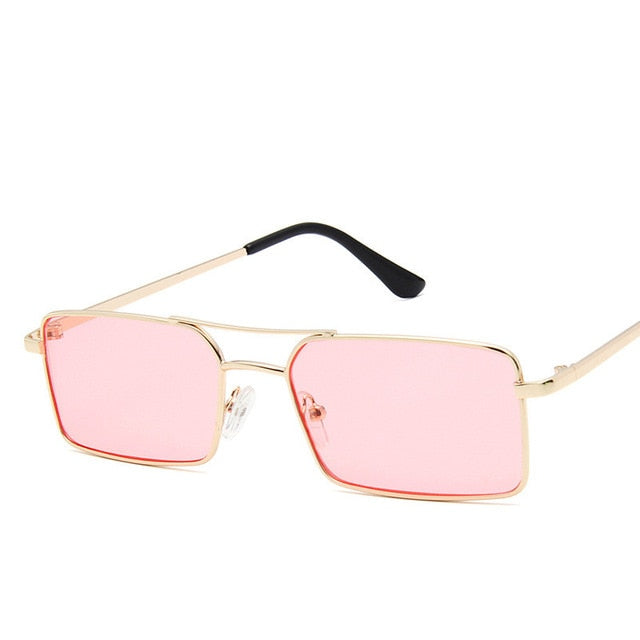 Vintage Narrow Rectangle Sunglasses Fashion Closet Clothing