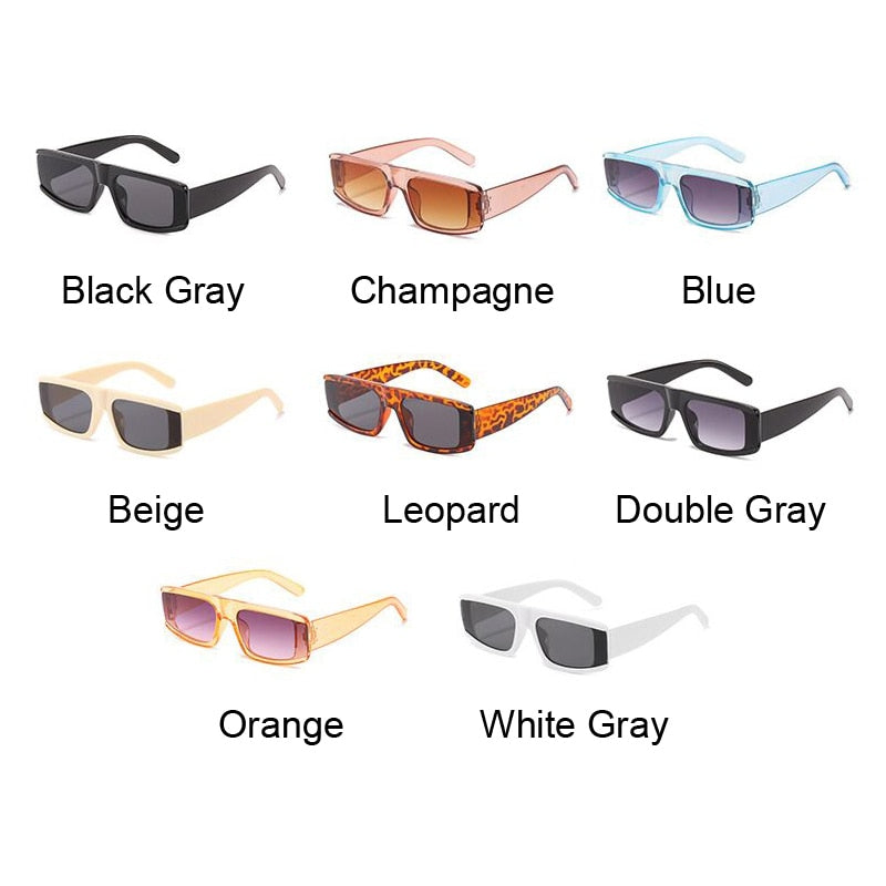 Vintage Rectangle Sunglasses Fashion Closet Clothing