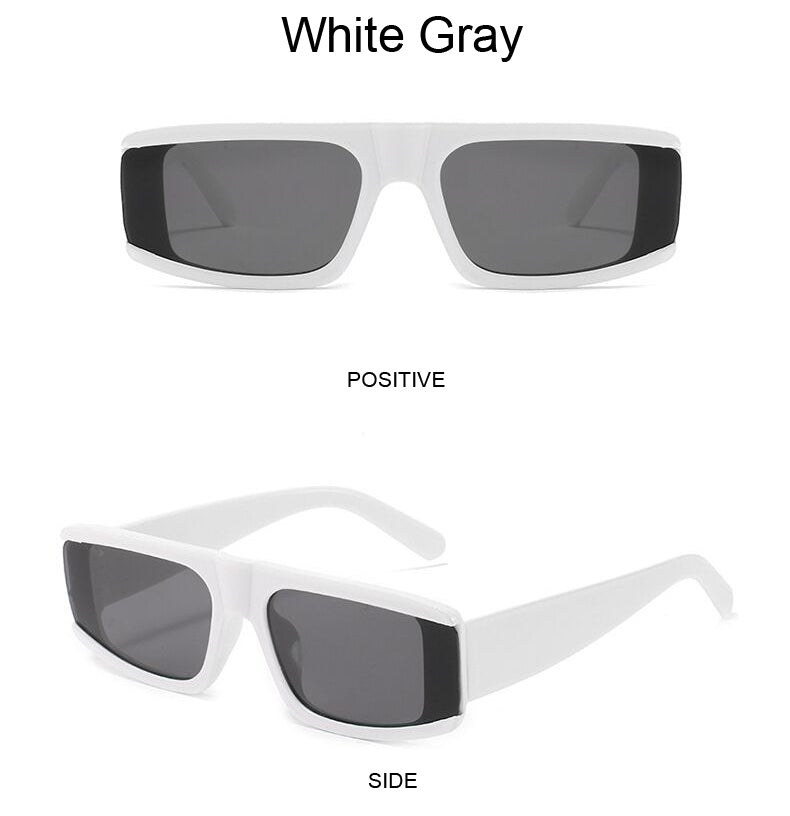 Vintage Rectangle Sunglasses Fashion Closet Clothing