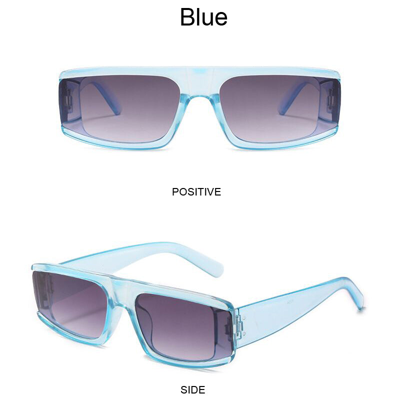 Vintage Rectangle Sunglasses Fashion Closet Clothing
