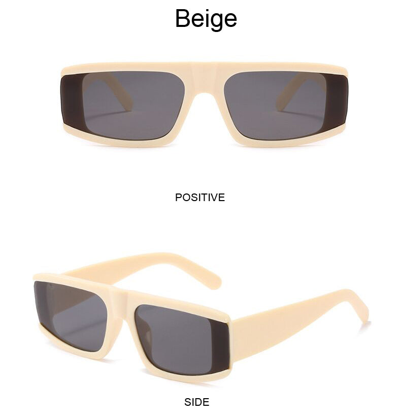 Vintage Rectangle Sunglasses Fashion Closet Clothing