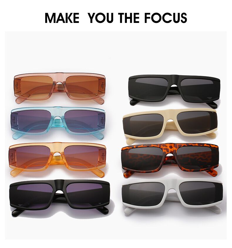 Vintage Rectangle Sunglasses Fashion Closet Clothing