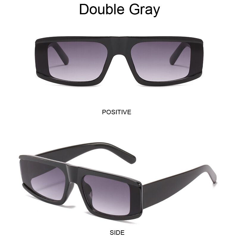 Vintage Rectangle Sunglasses Fashion Closet Clothing