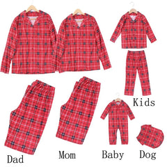 Xmas Pajamas Matching Set Fashion Closet Clothing