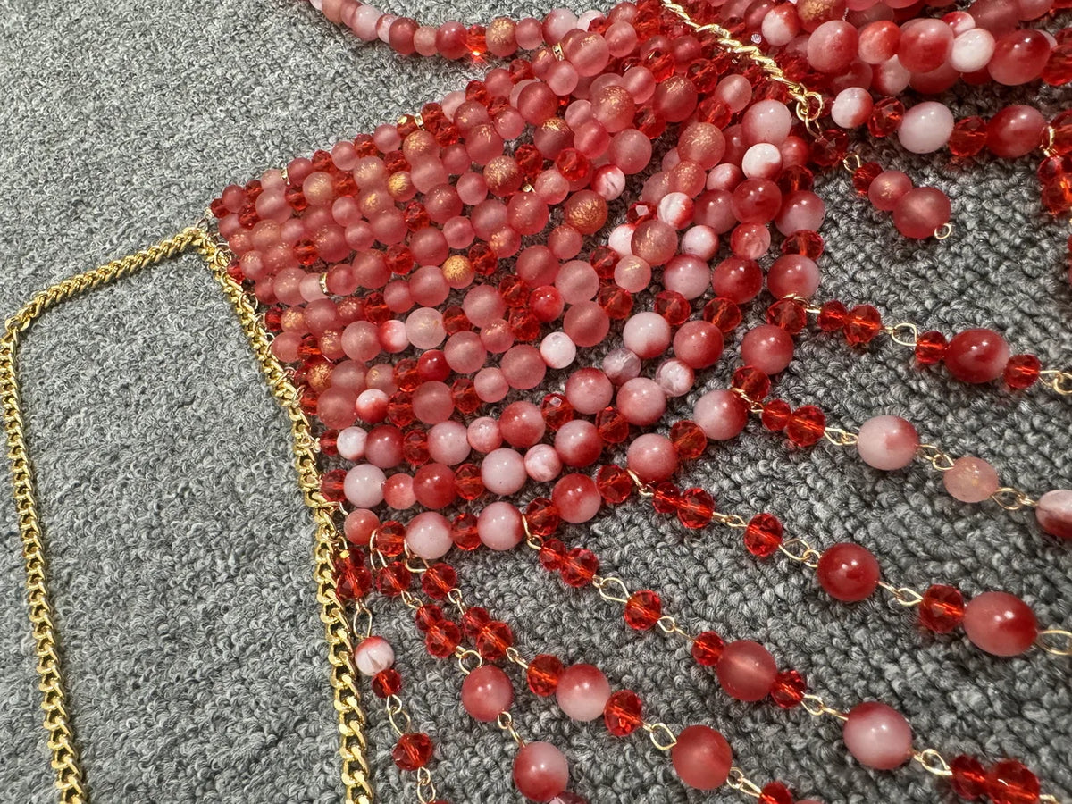 Zara Pearl Bralette Top Fashion Closet Clothing