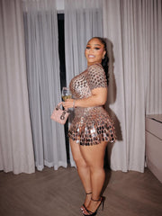 Life Of The Party Sequins Dress