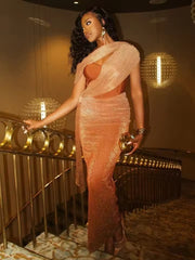 Lona Bandage Maxi Dress