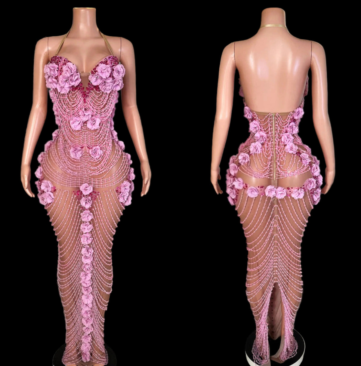 Robe longue Bloom Pearl