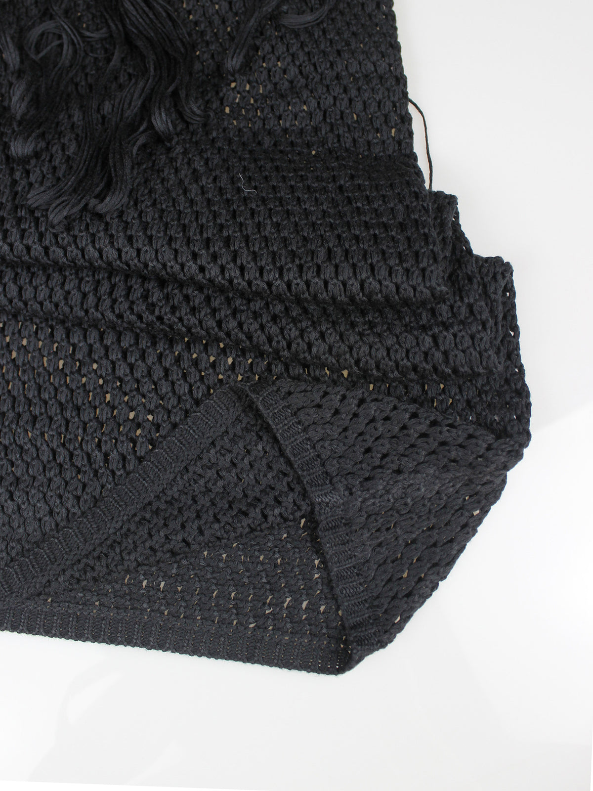 Tesha Crochet Fringe Maxi Dress