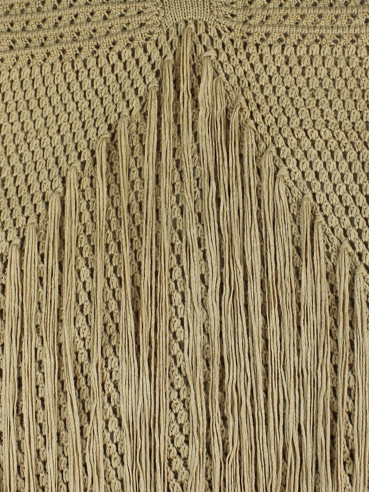 Tesha Crochet Fringe Maxi Dress