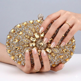 Luxury Crystal Clutch Bag