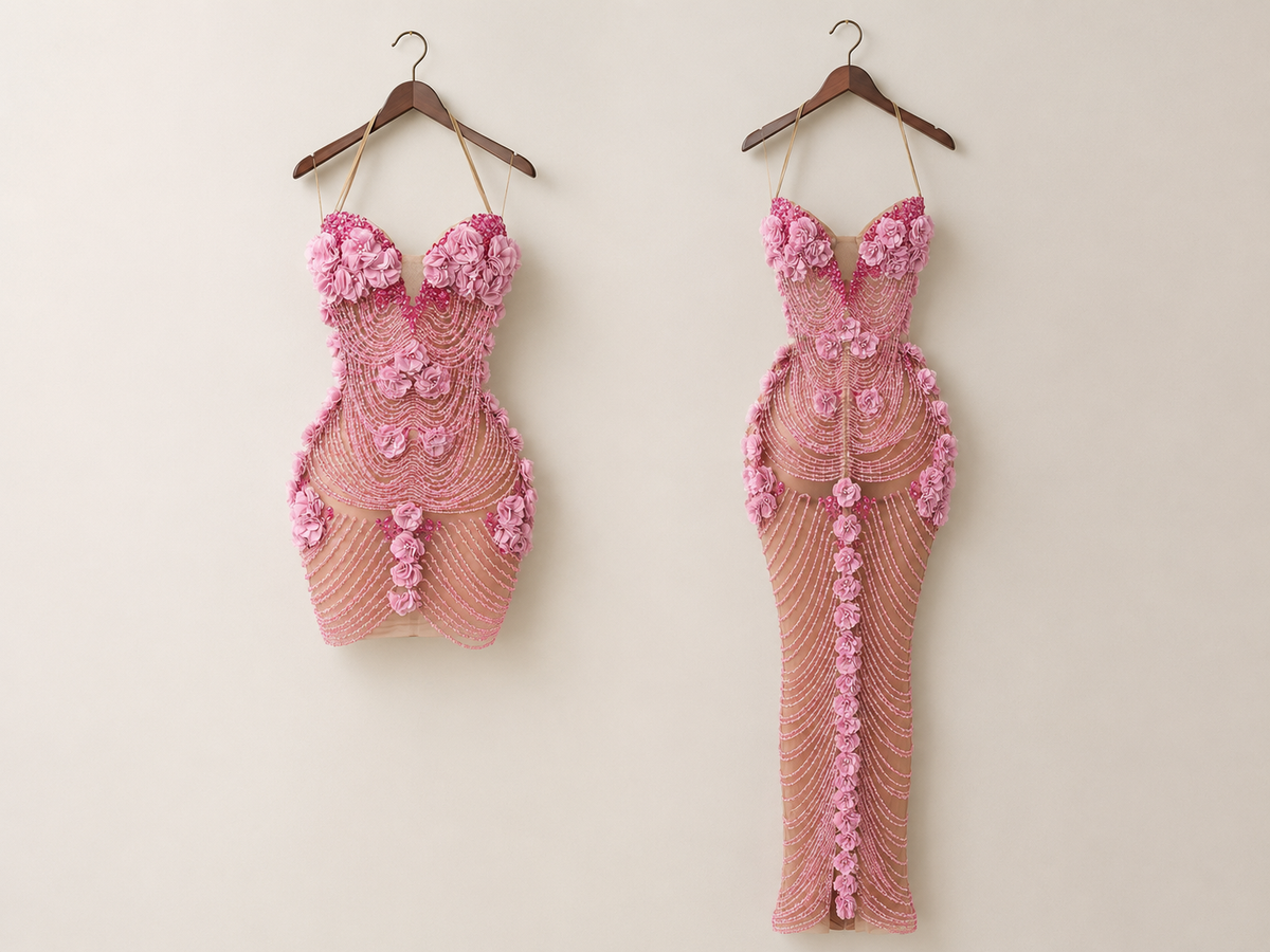 Mini-robe Bloom Pearl