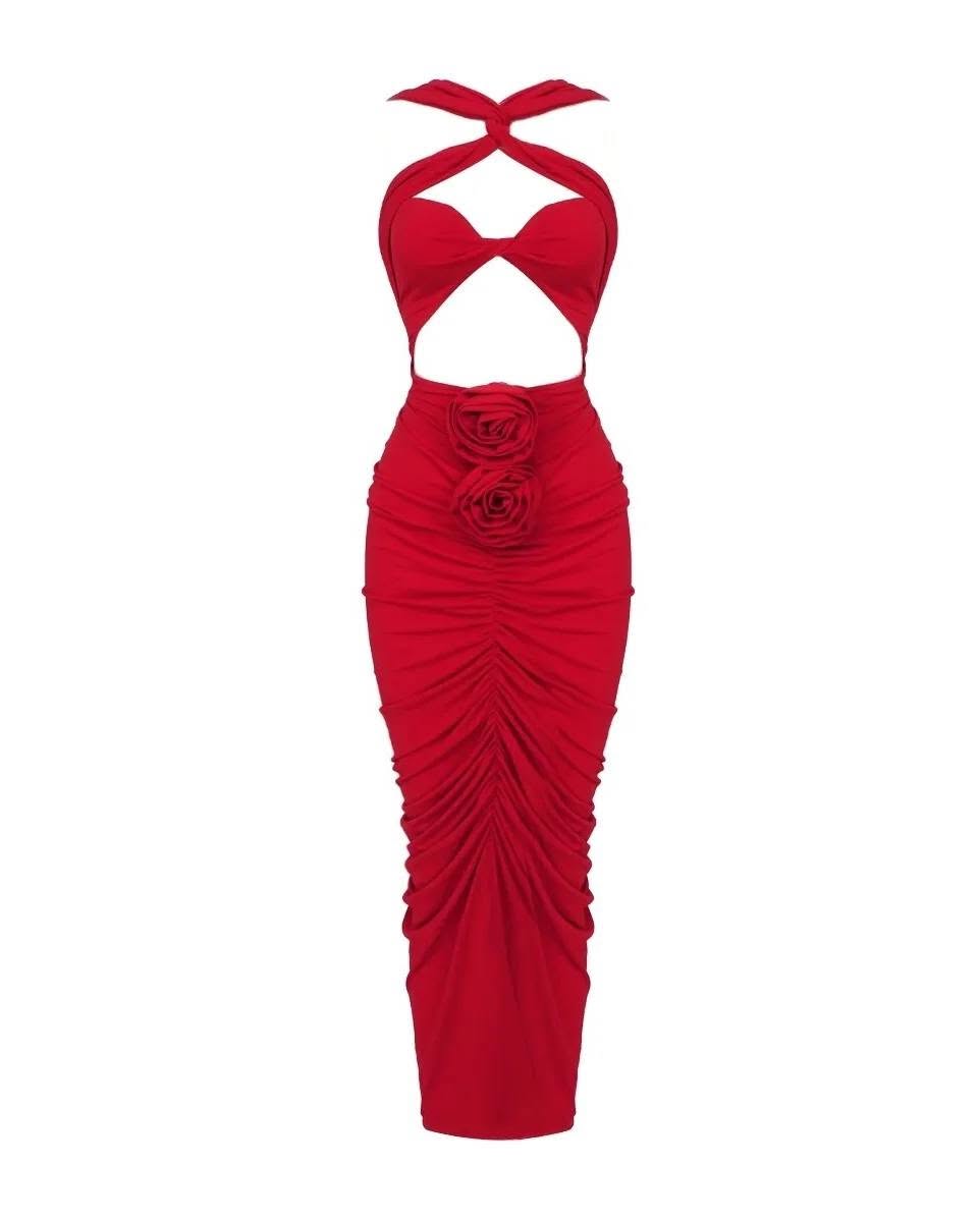 The Hottest Ruched Dress