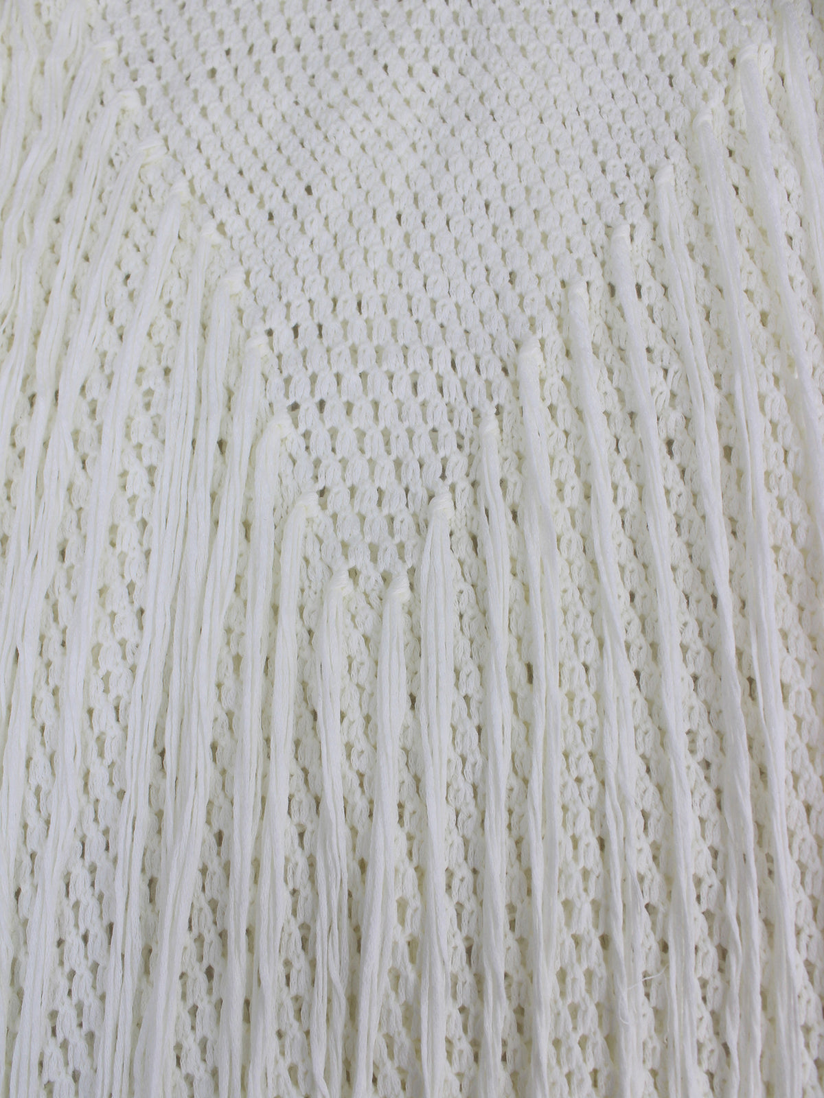 Tesha Crochet Fringe Maxi Dress