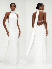 Pearl Backless Maxi Dress