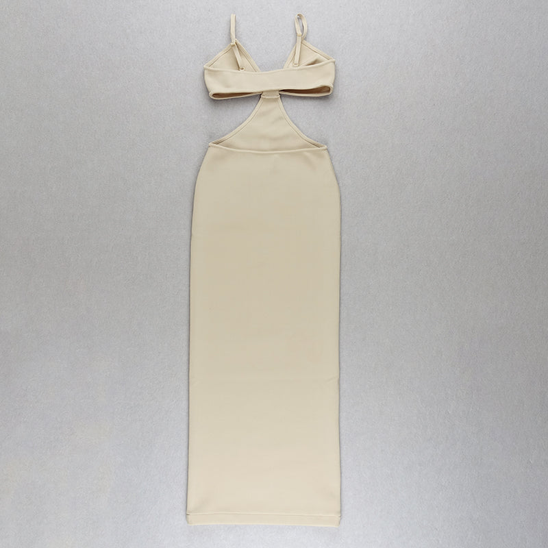 Seal The Deal Bandage Maxi Dress