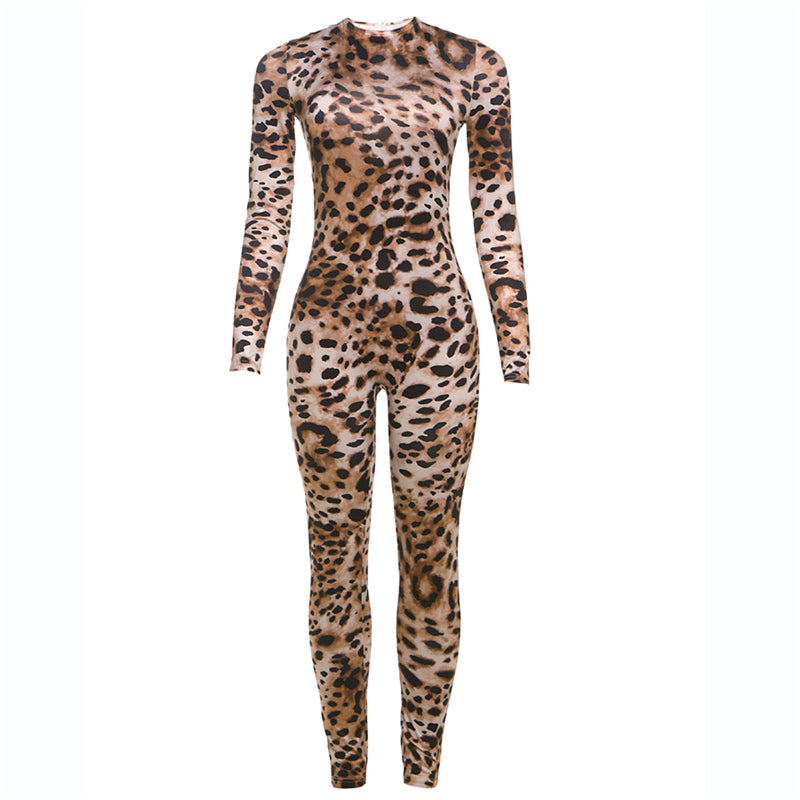 Gizel Leopard Jumpsuit