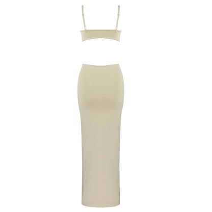 Seal The Deal Bandage Maxi Dress