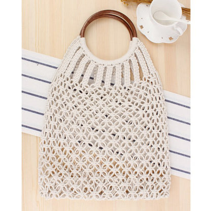 Ring Rattan Handbag