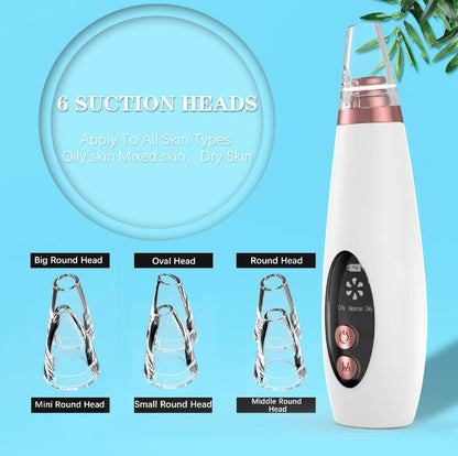 6 in 1 Electric Blackhead Remover Fashion Closet Clothing