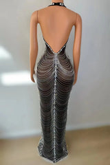 A Celebration Rhinestone Dress Fashion Closet Clothing