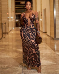 A Leopard Bodycon Dress Fashion Closet Clothing