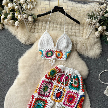A Vibe Crochet Pants Set Fashion Closet Clothing